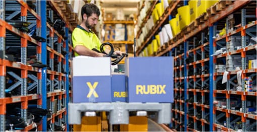 warehouse box opening